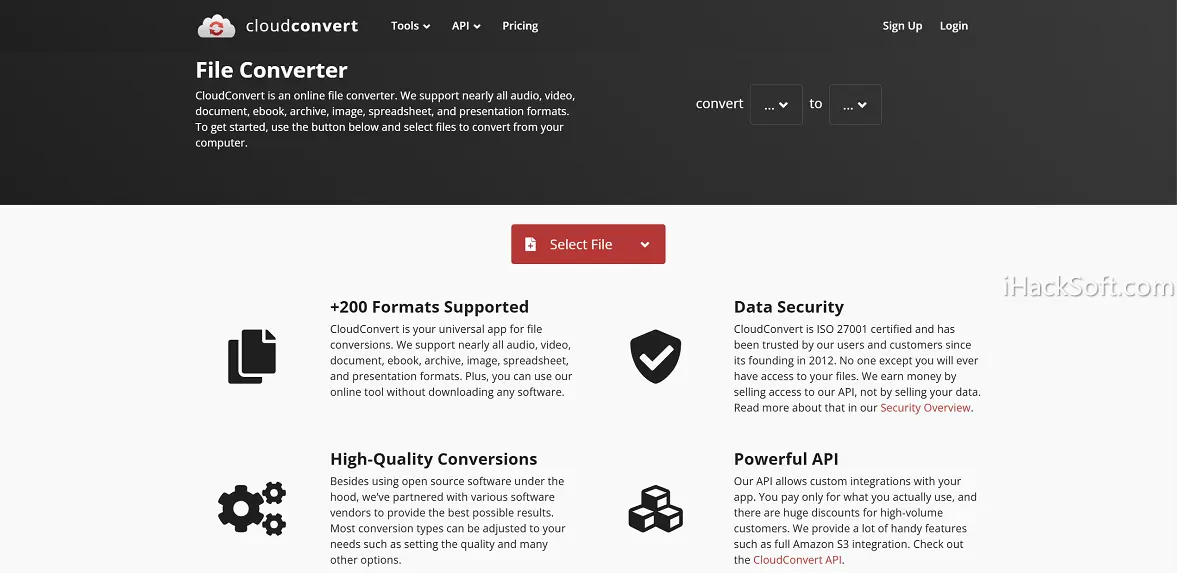 CloudConvert - 全能在线文件转换工具，超全格式支持！
